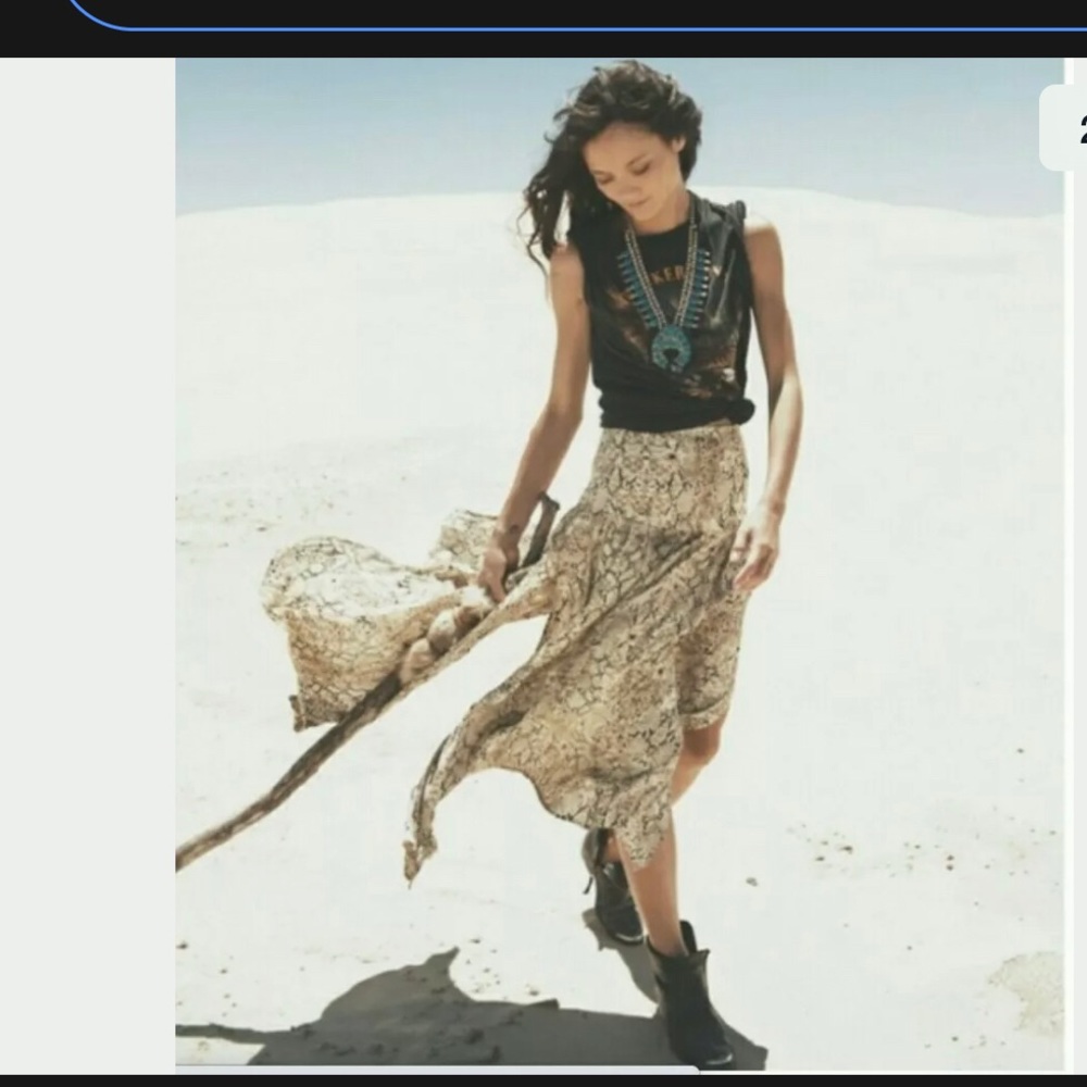 🧡SOLD🧡 Spell & The Gypsy Aloha Python Maxi Skirt